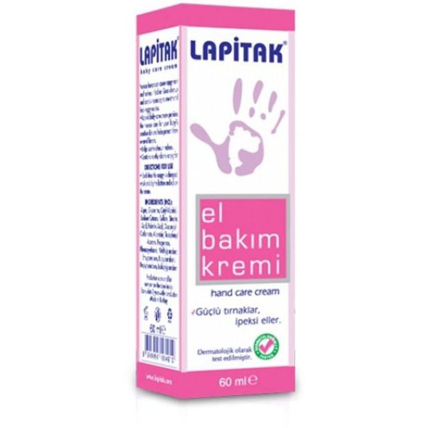 Lapitak 60 ml Dermatolojik Olarak Test Edilmiş El Bakım Kremi
