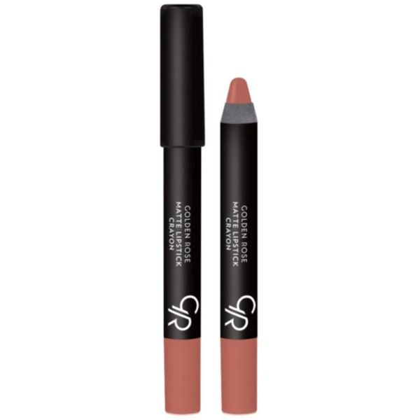 Golden Rose Matte Lipstick Crayon No:18 Kalem Ruj