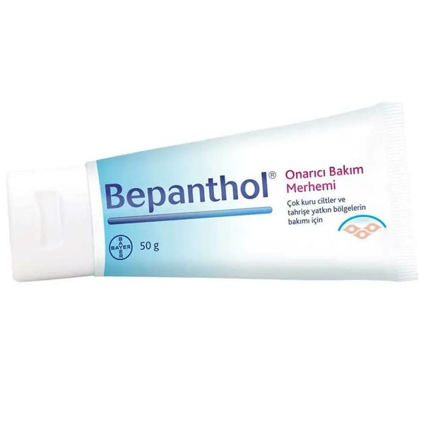 Bepanthol 50 gr Çok Kuru Ciltler ve Tahrişe Yatkın Bölgelerin Bakımı İçin Onarıcı Bakım Merhemi