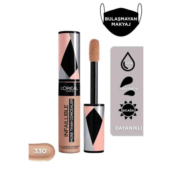 Loreal Paris Infaillible More Than Concealer 330 Pecan Kapatıcı