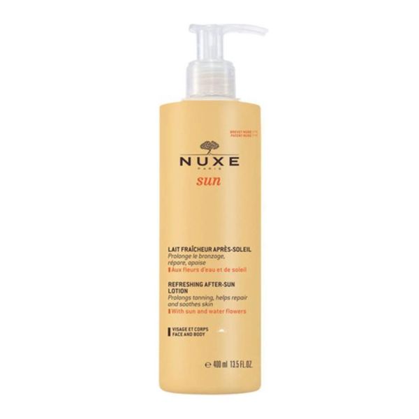Nuxe Sun Lait Fraicheur Apres Soleil 400 ml Güneş Sonrası Yüz ve Vücut Sütü