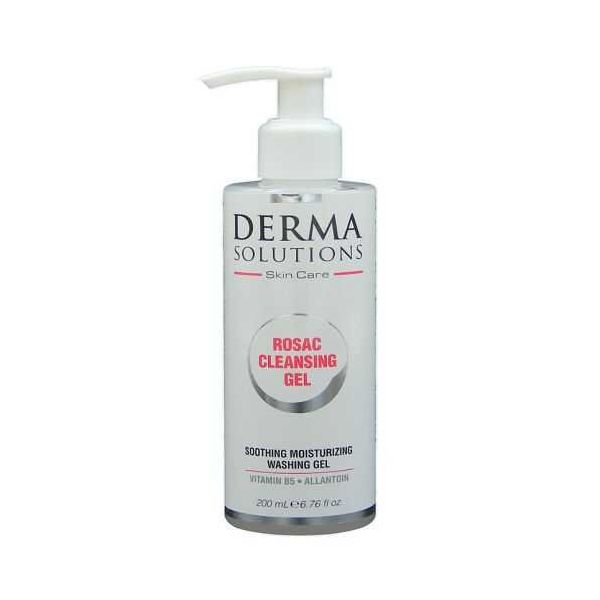 Derma Solutions 200 ml Rosac Cleasing Gel Hasas Ciltler İçin Temizleme Jeli