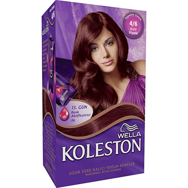 Koleston Wella 4-6 Kızıl Viyole Tüp Saç Boyası