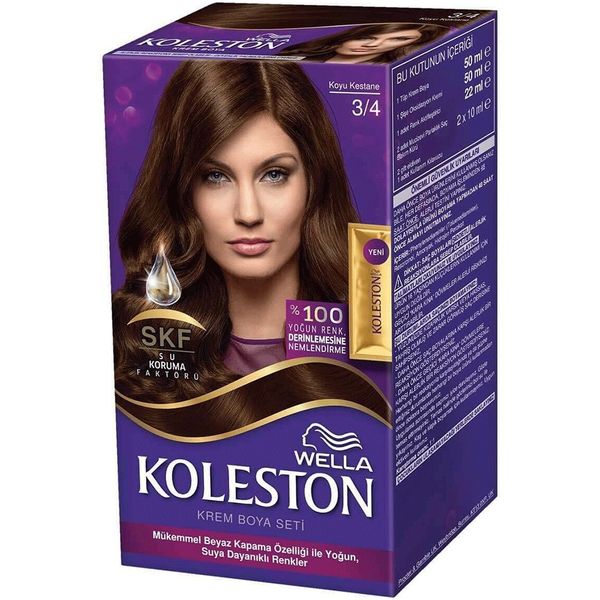 Koleston Wella Tüp 3/4 - Kestane Saç Boyası