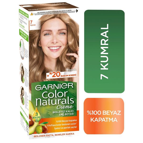 Garnier Color Naturals 7 Kumral Saç Boyası