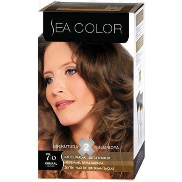Sea Color 7/0 Kumral Saç Boyası