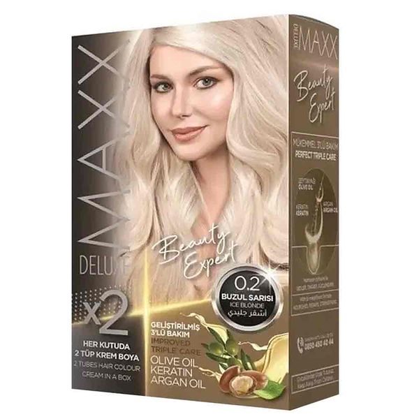 Maxx Deluxe 0.2 Buzul Sarısı Saç Boyası