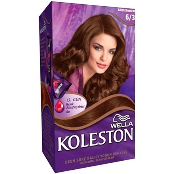 Koleston 6/3 Altın Kumral Saç Boyası