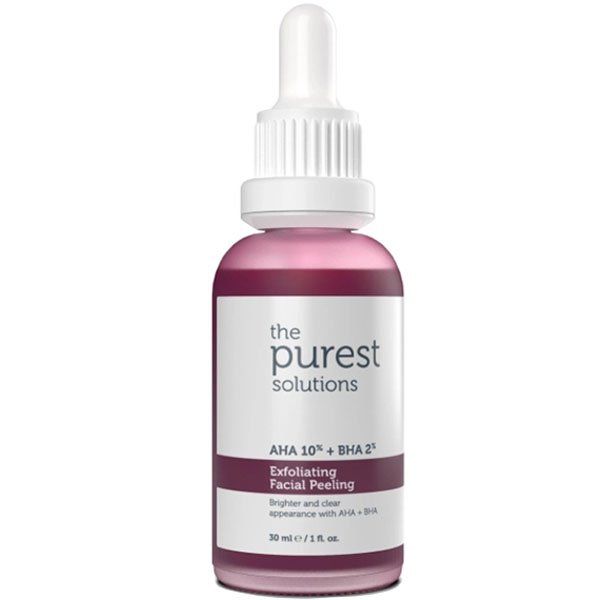 The Purest Solutions AHA 10% + 30 ml BHA 2% Peeling Solution Exfoliating Facial Peeling