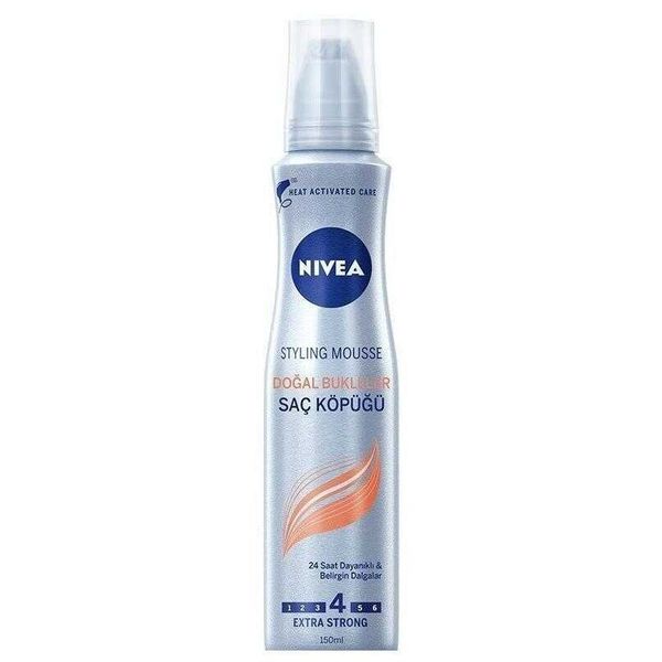 Nivea Hacim Veren Styling Mousse Extra Strong 150 ml Saç Köpüğü