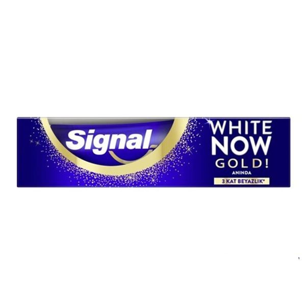Signal White Now Gold 75 ML Diş Macunu