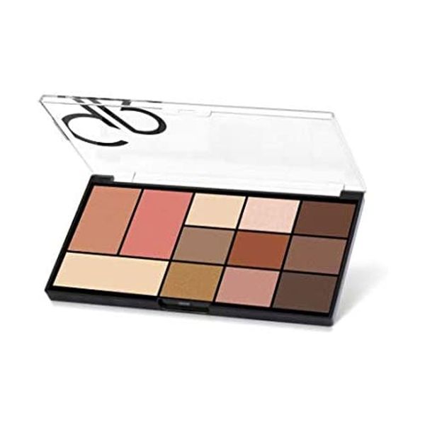 Golden Rose City Style Face 01 Warm Nude Eye Palette