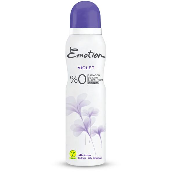 Emotion Violet 150 ML Pudrasız Kadın Deodorant