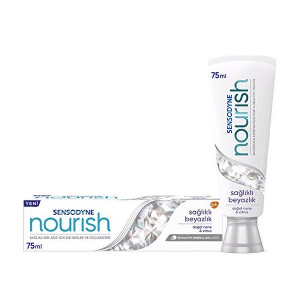 Sensodyne Nourish Sağlıklı Beyazlık 75 ml Diş Macunu