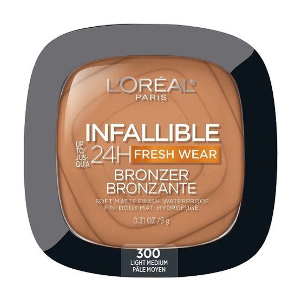 Loreal Paris Infaillible Fresh Wear No:300 Light Medium Soft Matte Bronzer