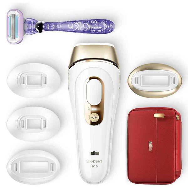 Braun PL5387 Silk Expert Pro 5 400.000 Atımlı Başlıklı Yeni Nesil IPL Tasarım Çanta ve Epilatör