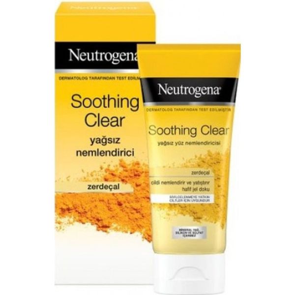 Neutrogena Soothing Clear 75 ml Yağsız Yüz Nemlendiricisi