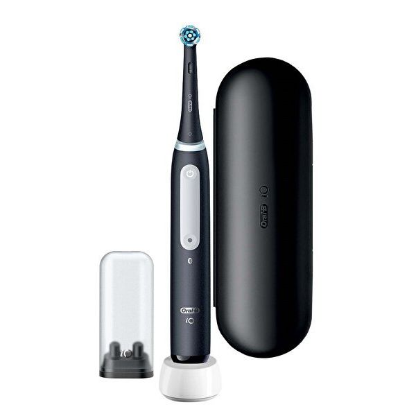 Oral-B iO 4 Mat Siyah Şarjlı Diş Fırçası