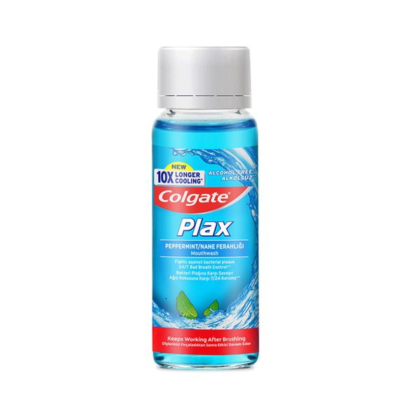 Colgate 100 ml Nane Ferahlığı Alkolsüz Plax Serin Nane Ağız Bakım Suyu