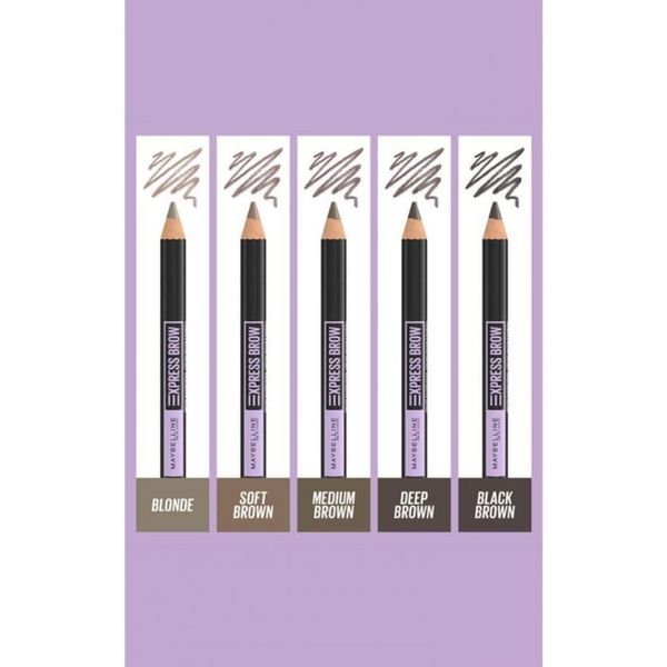 Maybelline Express Brow Shaping 05 Deep Brown Kaş Kalemi