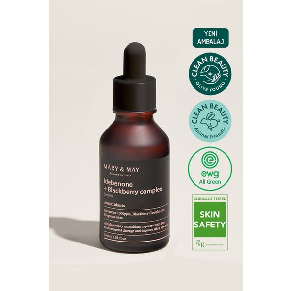 Mary&May Idebenone Blackberry Antioksidan ve Leke Karşıtı 30 ml Canlandırıcı Serum