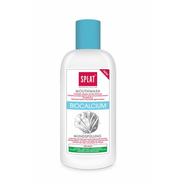 Splat Biocalcium Mouthwash 275 ml Ektra Beyazlık için Ağız Çalkama Suyu