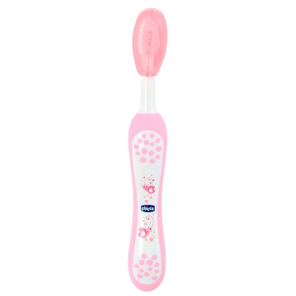 Chicco 12 Ay+ Pembe Diş Fırçası Seti