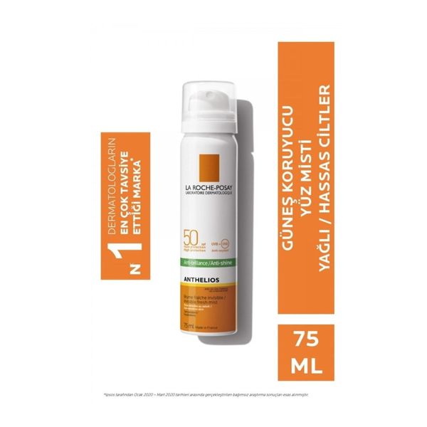 La Roche-Posay Spf 50 Mist 75 ml Anthelios Parlama Karşıtı Güneş Kremi