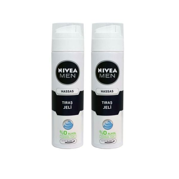 Nivea Hassas 2x200 ml Tıraş Jeli