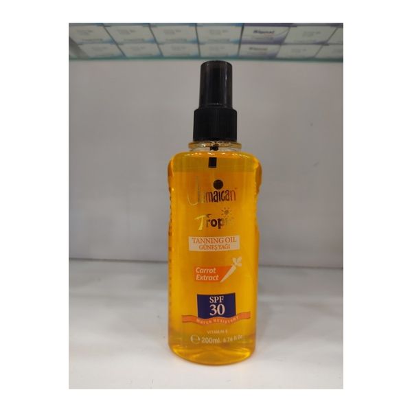 Jamaican SPF30 Tropic Havuç 200 ml Güneş Yağı