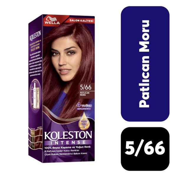 Koleston Intense 5/66 Patlıcan Moru 50 ml Saç Boyası