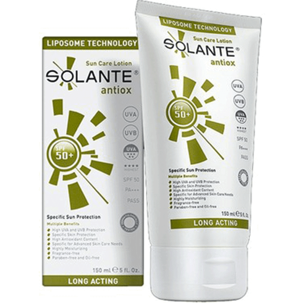 Solante Antiox SPF50+ 150 ml Güneş Losyonu