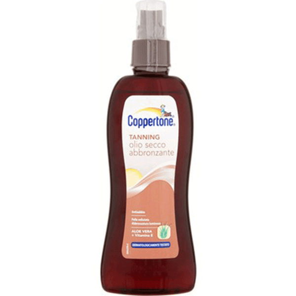 Coppertone 200 ml Aloe Veralı Yoğun Bronzlaştırıcı Güneş Yağı
