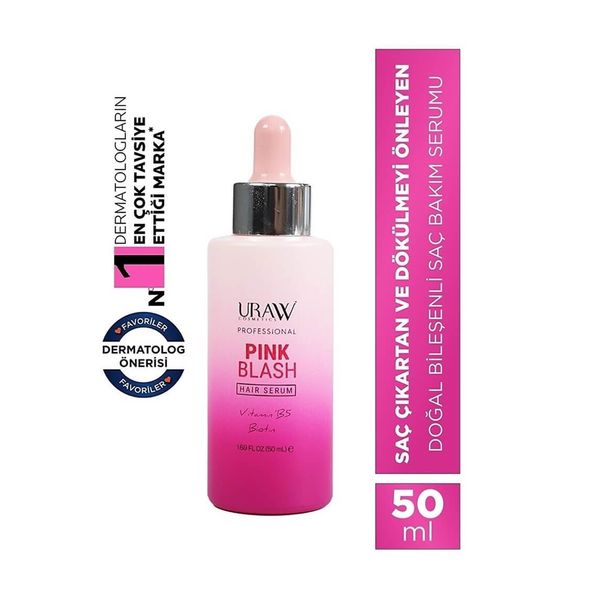 Uraw Pink Blash 50 ml Saç Serumu