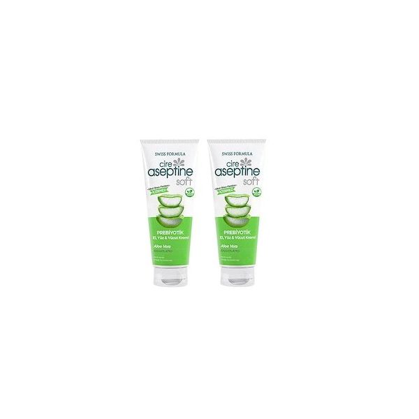 Cire Aseptine Aloe Vera 2x75 ml Ayak Bakım Kremi