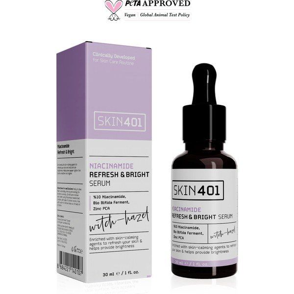 Skin401 %10 Niacinamide 30 ml Canlandırıcı ve Aydınlatıcı Serum