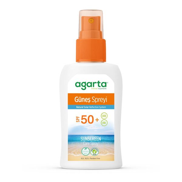 Agarta Doğal SPF50+ 150 ml Sprey Güneş Kremi