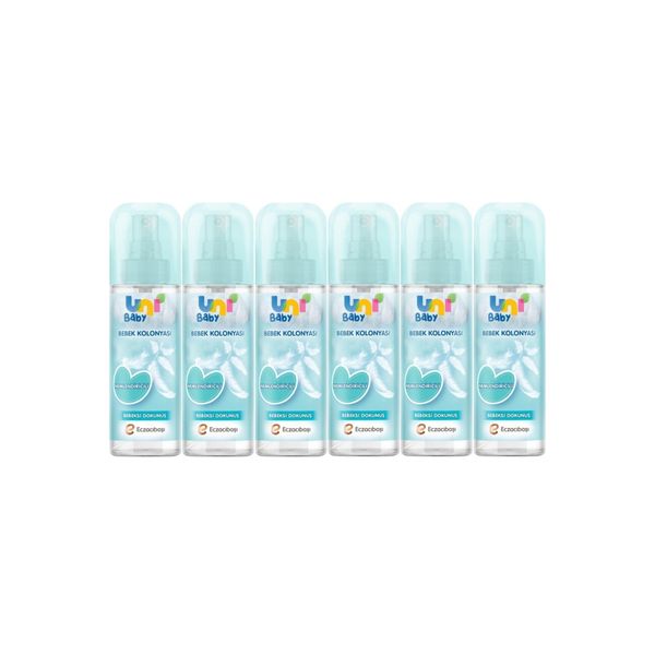 Uni Baby Bebeksi Kokular 6x150 ml Bebek Kolonyası