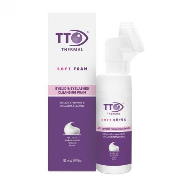 TTO Soft 150 ml Aplikatörlü Göz Çevresi Temizleme Köpüğü