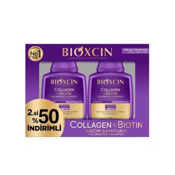 Bioxcin Collagen Biotin 2x300 ml Şampuan