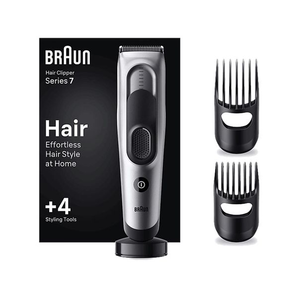 Braun HC7390 Series 7 Gümüş Saç Kesme Makinesi