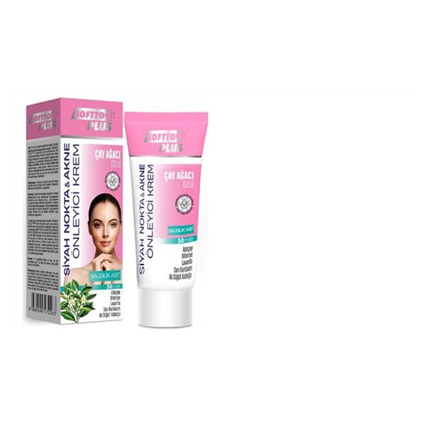 Softto Plus 50 ml Çayağacı Özlü Akne Kremi