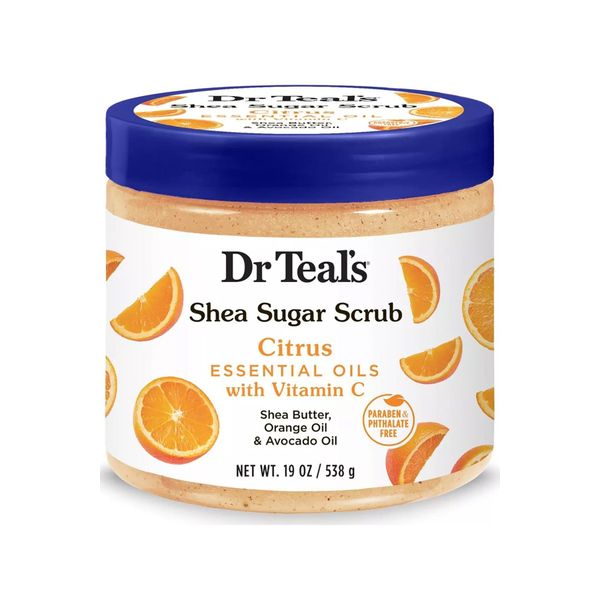 Dr.Teal's Shea Sugar Scrub Citrus 538 gr Vücut Şeker Peelingi