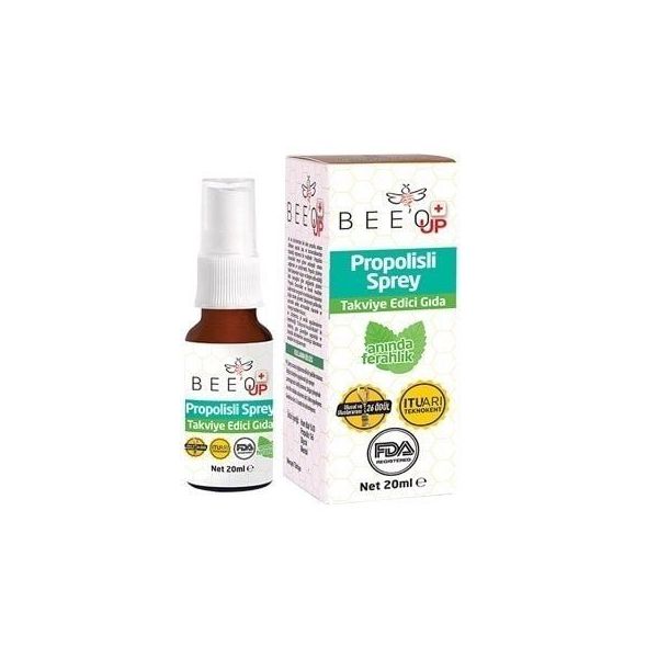 Bee'O Up Propolisli Ballı 20 ml Boğaz Spreyi