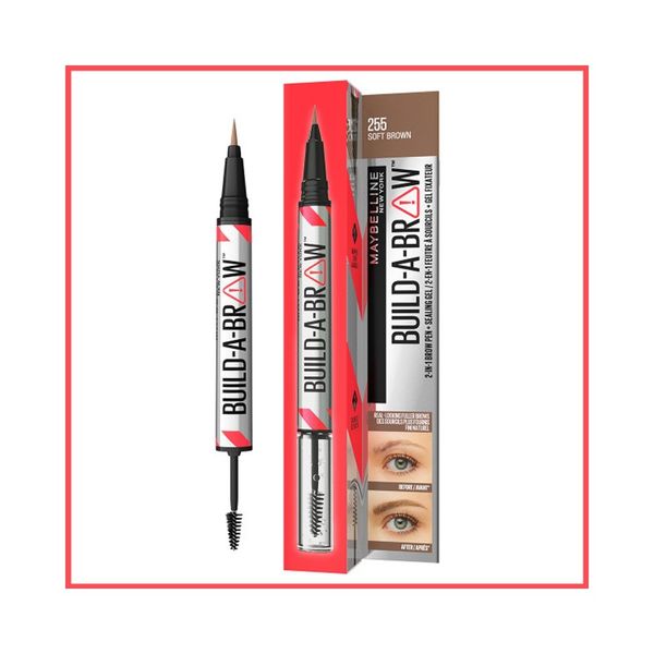 Maybelline New York Build A Brow 2 in 1 Kaş Kalemi ve Jeli Soft Brown