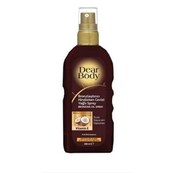 Dear Body 200 ml Hindistan Cevizi Yağlı Bronzlaştırıcı Sprey