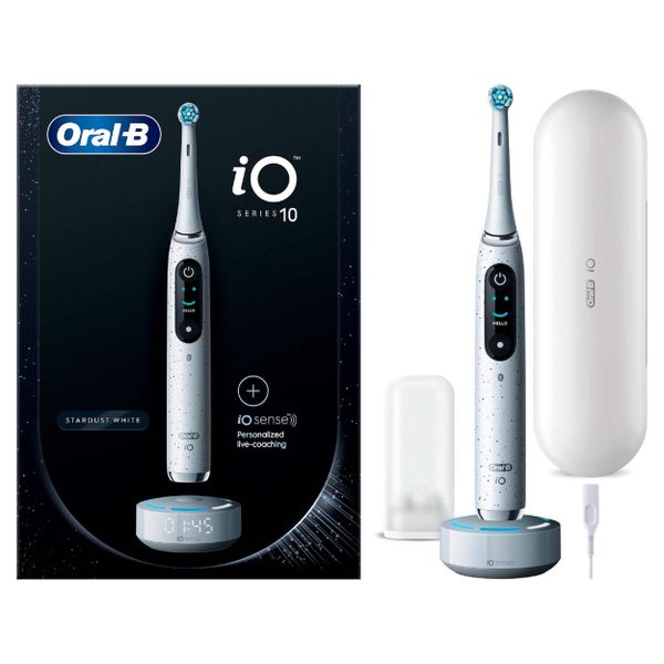 Oral-B iO 10 Şarjlı Stardust Beyaz Diş Fırçası