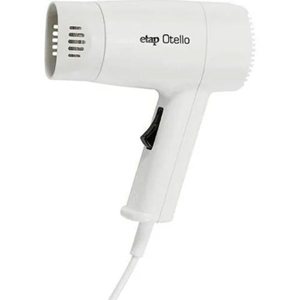 Etap EE183 Otello Pure Beyaz 1350 W Duvara Monte Otel Tipi Saç Kurutma Makinesi