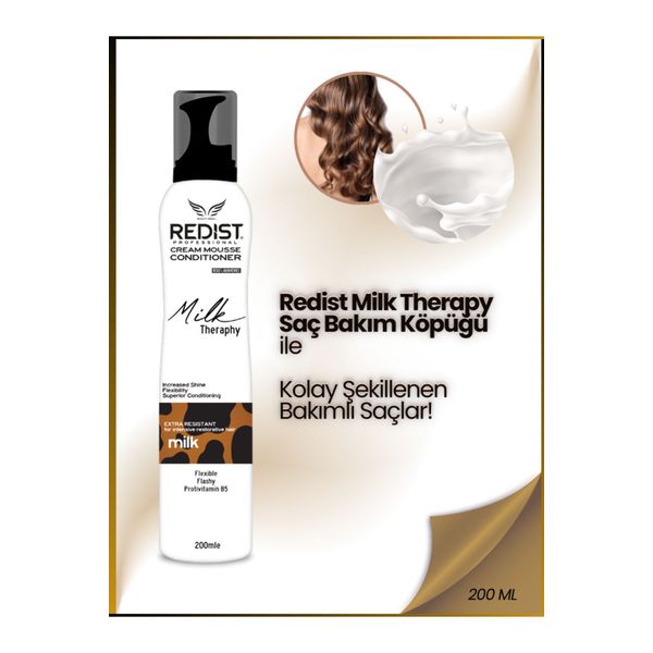 Redist Milk Therapy 200 ml Saç Köpüğü