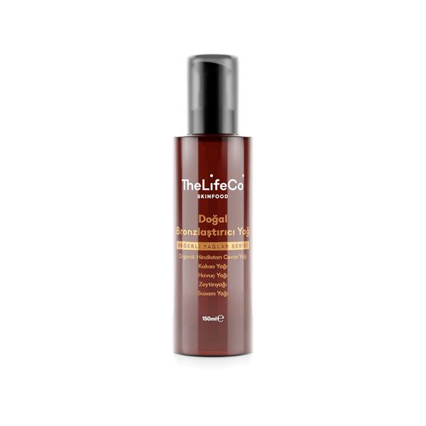Thelifeco Skinfood Değerli Yağlar Serisi 150 ml Doğal Bronzlaştırıcı Yağ